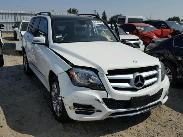 WDCGG8JB0FG427374 - 2015 MERCEDES-BENZ GLK 350 4M WHITE photo 1