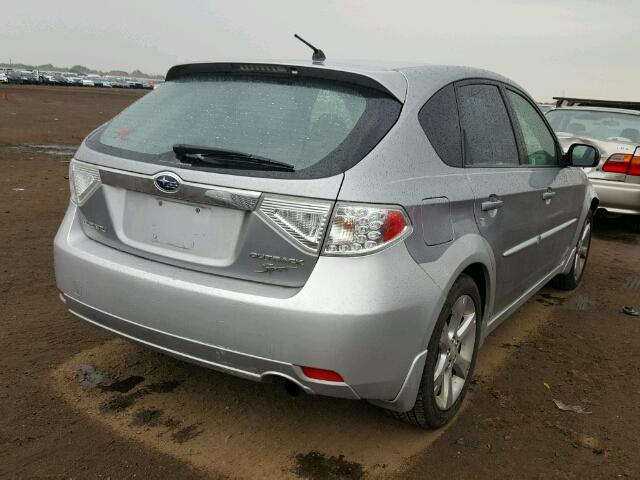 JF1GH63648G822321 - 2008 SUBARU IMPREZA OU SILVER photo 4