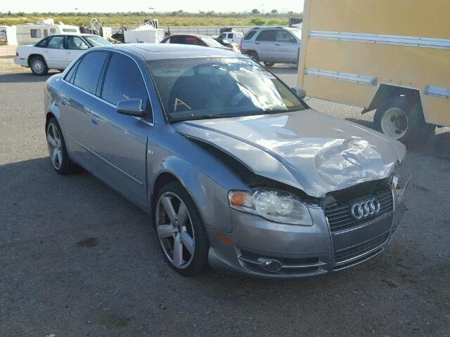 WAUAF78E36A295154 - 2006 AUDI A4 2 SILVER photo 1