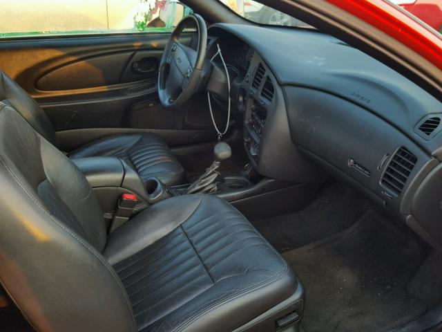 2G1WX15K519349290 - 2001 CHEVROLET MONTE CARL წითელი ფოტო 5