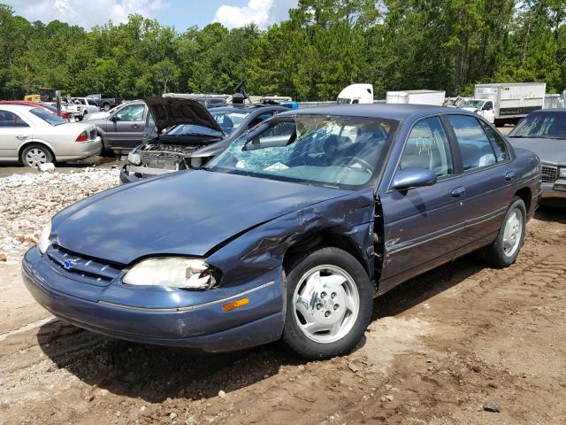 2G1WN52M6T1113347 - 1996 CHEVROLET LUMINA LS BLUE photo 2