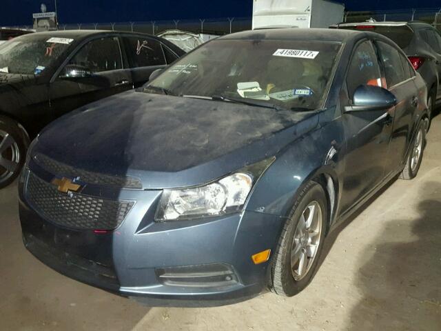 1G1PF5SC0C7233351 - 2012 CHEVROLET CRUZE GRAY photo 2