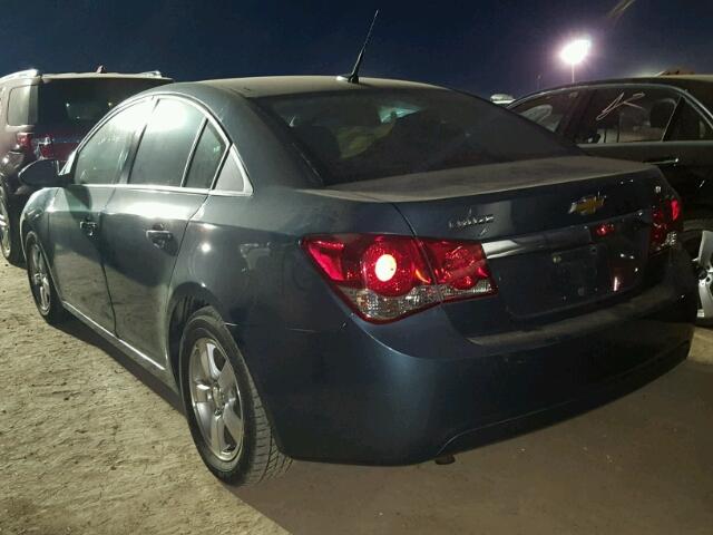 1G1PF5SC0C7233351 - 2012 CHEVROLET CRUZE GRAY photo 3