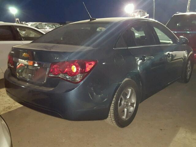 1G1PF5SC0C7233351 - 2012 CHEVROLET CRUZE GRAY photo 4