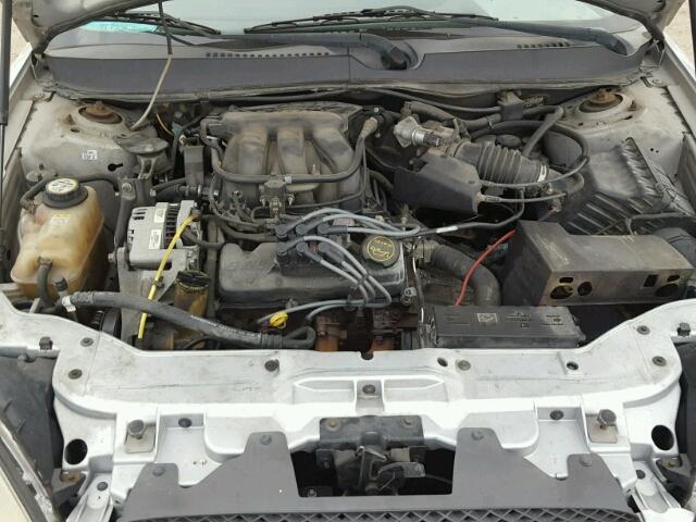 1FAFP53U45A263763 - 2005 FORD TAURUS SE SILVER photo 7