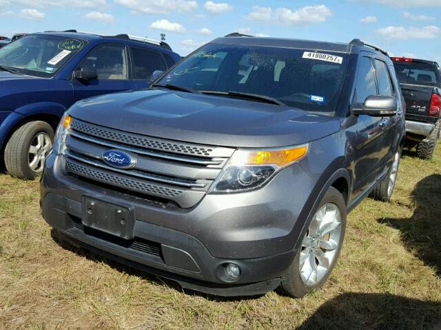 1FM5K7F80DGB26308 - 2013 FORD EXPLORER GRAY photo 2