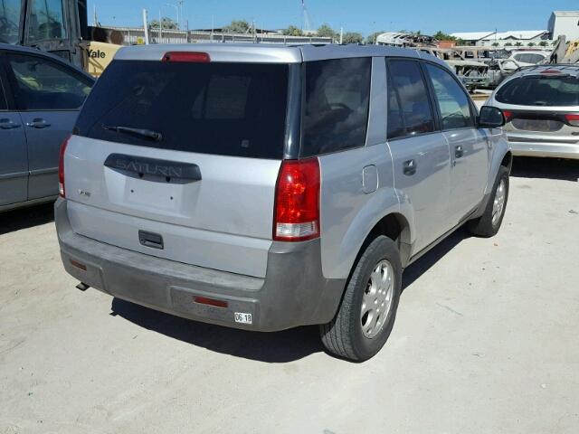 5GZCZ23DX4S849171 - 2004 SATURN VUE SILVER photo 4