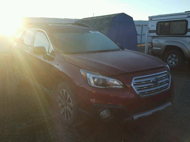 4S4BSAKC9H3414741 - 2017 SUBARU OUTBACK 2. RED photo 1