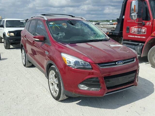 1FMCU0J97DUB54567 - 2013 FORD ESCAPE RED photo 1