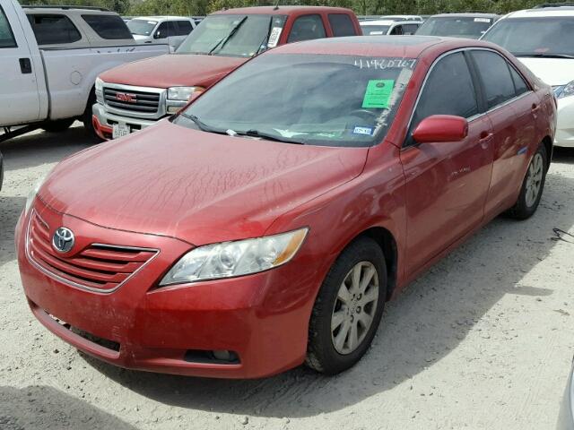 4T1BK46K79U082586 - 2009 TOYOTA CAMRY SE MAROON photo 2