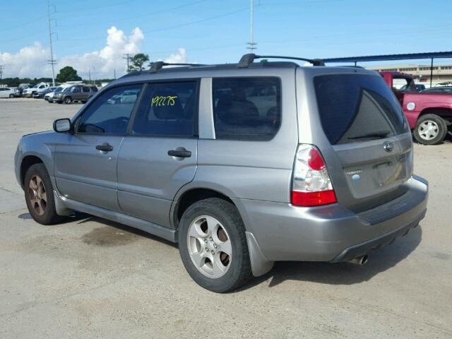 JF1SG63637H738223 - 2007 SUBARU FORESTER GRAY photo 3