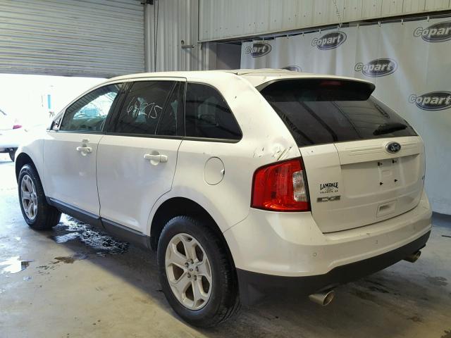 2FMDK3JC5DBE38843 - 2013 FORD EDGE Beyaz fotoğraf 3