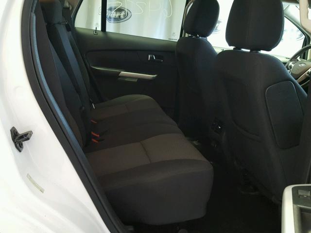 2FMDK3JC5DBE38843 - 2013 FORD EDGE Beyaz fotoğraf 6