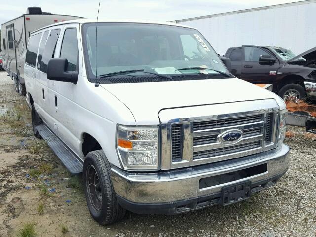 1FBNE3BL7ADA02942 - 2010 FORD ECONOLINE WHITE photo 1