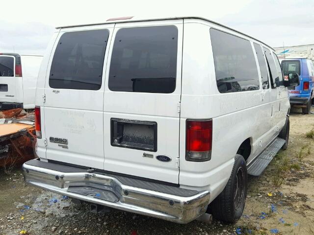 1FBNE3BL7ADA02942 - 2010 FORD ECONOLINE WHITE photo 4