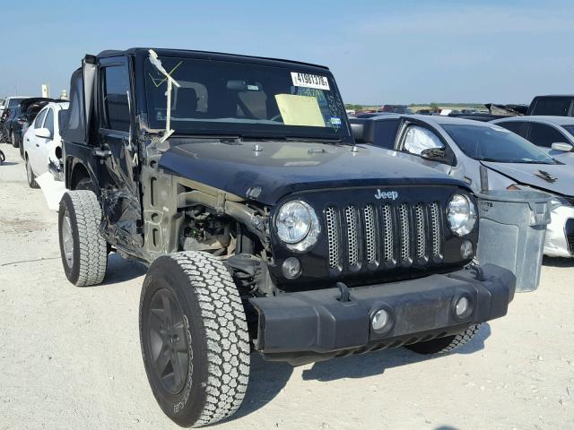 1C4AJWAG3EL239399 - 2014 JEEP WRANGLER S 黑色 照片 1
