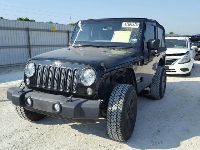 1C4AJWAG3EL239399 - 2014 JEEP WRANGLER S 黑色 照片 2