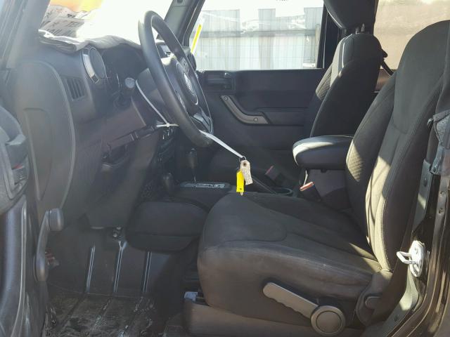 1C4AJWAG3EL239399 - 2014 JEEP WRANGLER S 黑色 照片 5