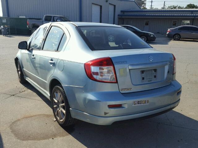 JS2YC414996200913 - 2009 SUZUKI SX4 SPORT BLUE photo 3