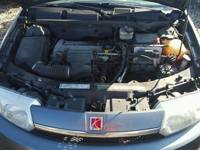 1G8AJ52F84Z168092 - 2004 SATURN ION LEVEL GRAY photo 7