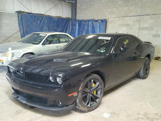 2C3CDZAG7GH102391 - 2016 DODGE CHALLENGER BLACK photo 2