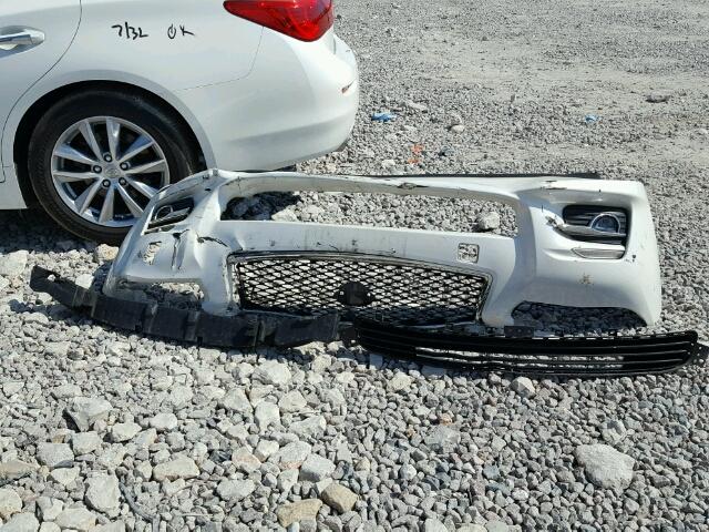 JN1CV7AP9GM200447 - 2016 INFINITI Q50 BASE WHITE photo 9