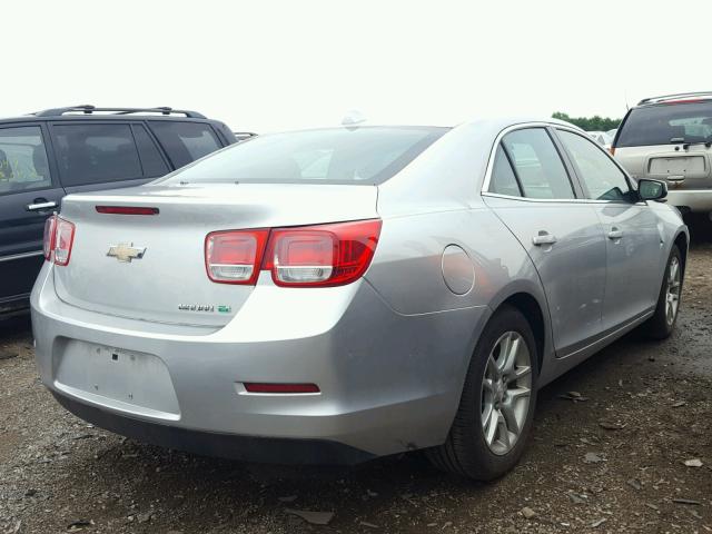 1G11D5RR5DF100873 - 2013 CHEVROLET MALIBU 1LT SILVER photo 4