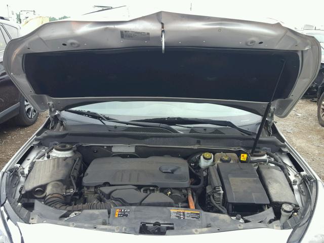 1G11D5RR5DF100873 - 2013 CHEVROLET MALIBU 1LT SILVER photo 7