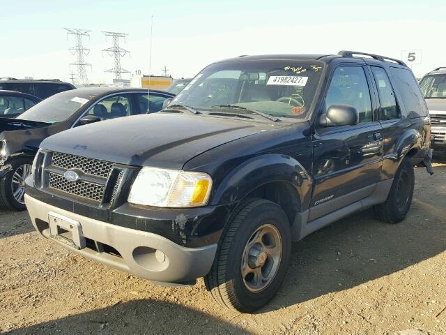 1FMYU60E82UC67626 - 2002 FORD EXPLORER S CHARCOAL photo 2