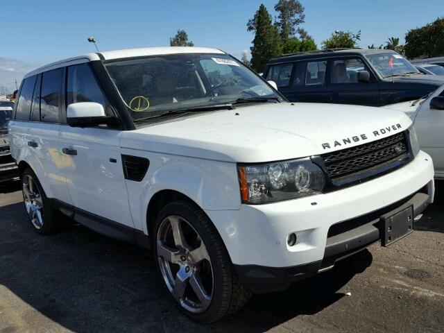 SALSH2E40BA263880 - 2011 LAND ROVER RANGE ROVE WHITE photo 1