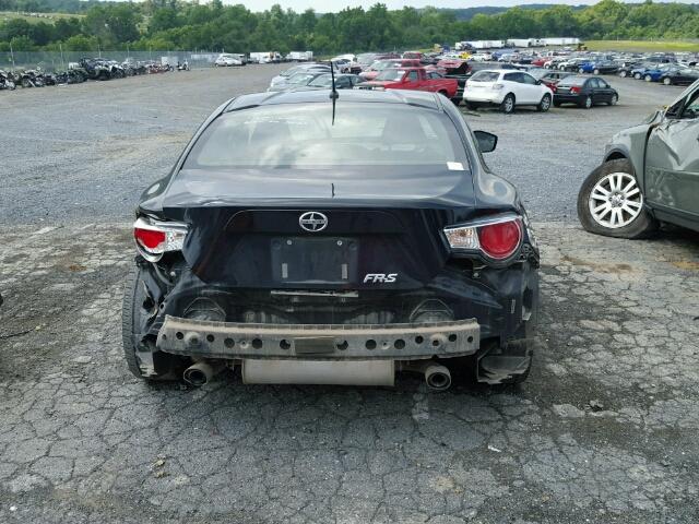 JF1ZNAA10D1718692 - 2013 TOYOTA SCION FR-S BLACK photo 9