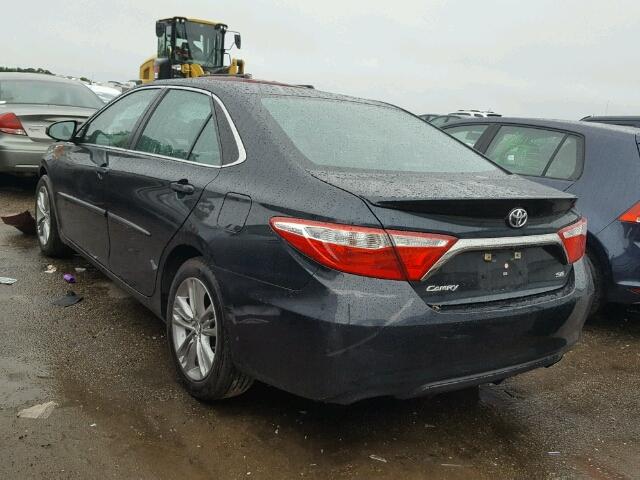 4T1BF1FK8GU124991 - 2016 TOYOTA CAMRY BLACK photo 3