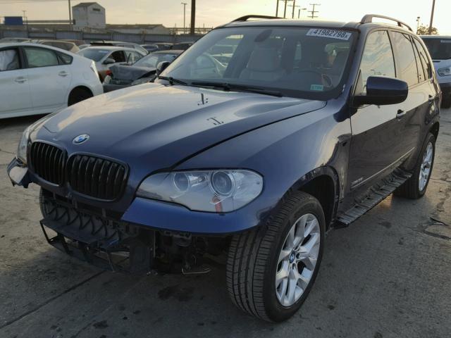 5UXZV4C57BL415274 - 2011 BMW X5 XDRIVE3 Mavi foto 2
