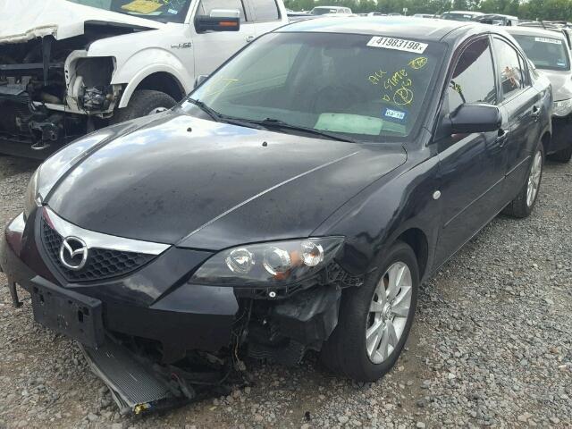 JM1BK12F981862133 - 2008 MAZDA 3 I BLACK photo 2