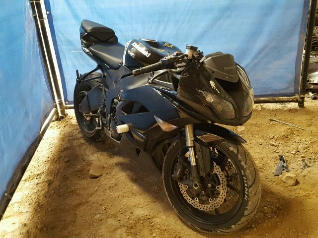 JKAZX4R119A002492 - 2009 KAWASAKI ZX600 R BLACK photo 9