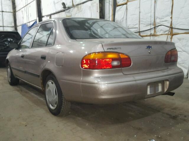 1Y1SK5281YZ436183 - 2000 CHEVROLET GEO PRIZM 金色 照片 3