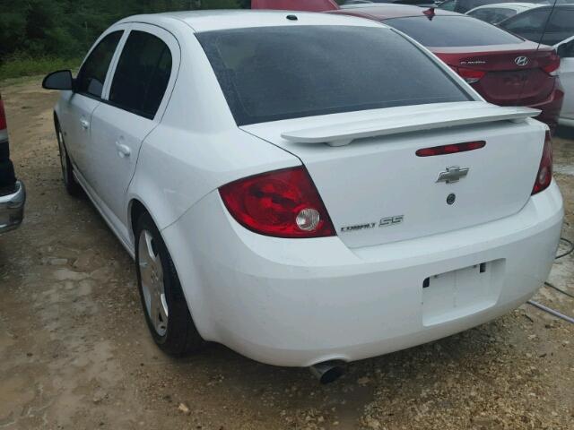 1G1AM58B067649804 - 2006 CHEVROLET COBALT WHITE photo 3