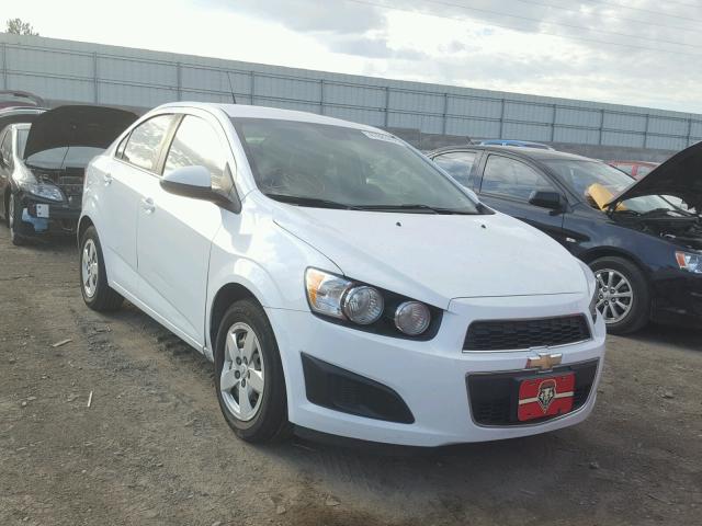 1G1JA5SH3D4207698 - 2013 CHEVROLET SONIC LS 白色 照片 1