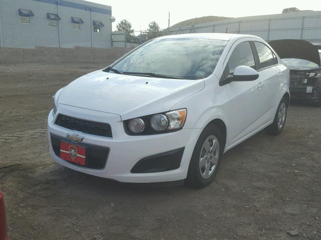 1G1JA5SH3D4207698 - 2013 CHEVROLET SONIC LS 白色 照片 2