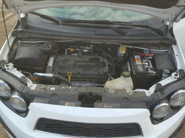 1G1JA5SH3D4207698 - 2013 CHEVROLET SONIC LS 白色 照片 7