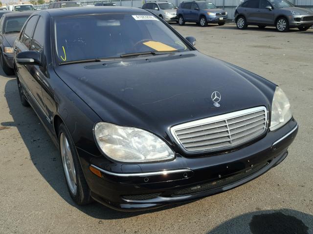 WDBNG78J32A270777 - 2002 MERCEDES-BENZ S 600 BLACK photo 1