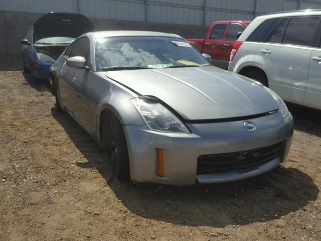 JN1AZ34D66M303149 - 2006 NISSAN 350Z COUPE GRAY photo 1