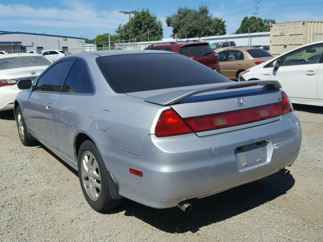 1HGCG22592A012529 - 2002 HONDA ACCORD EX SILVER photo 3