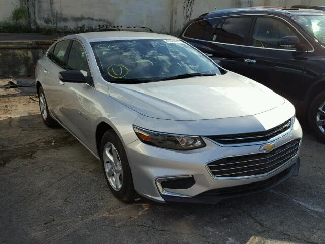 1G1ZB5ST2HF157116 - 2017 CHEVROLET MALIBU LS SILVER photo 1