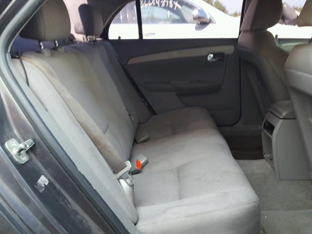 1G1ZA5E02AF237607 - 2010 CHEVROLET MALIBU LS 石墨色 照片 6