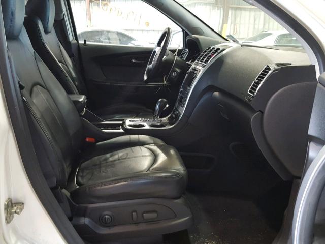 1GKER33D19J198787 - 2009 GMC ACADIA SLT თეთრი ფოტო 5