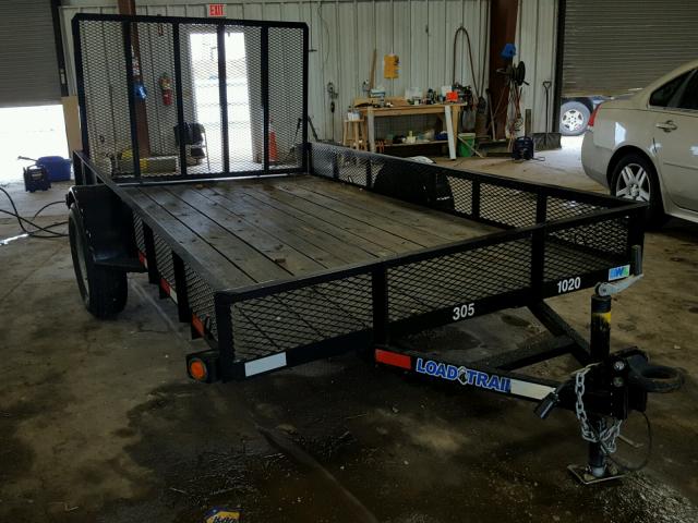 4ZESA1216G1116918 - 2016 UTILITY TRAILER BLACK photo 1