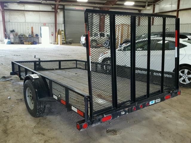 4ZESA1216G1116918 - 2016 UTILITY TRAILER BLACK photo 3