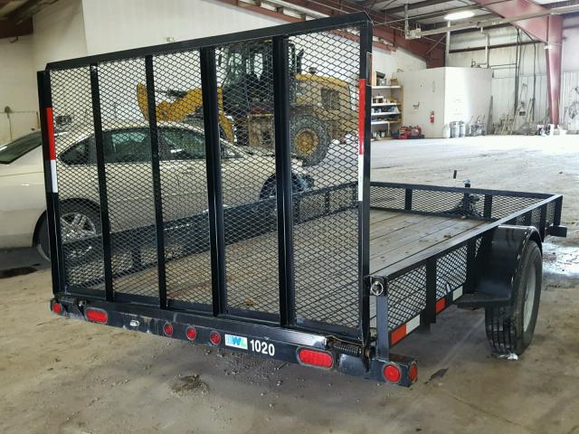 4ZESA1216G1116918 - 2016 UTILITY TRAILER BLACK photo 4