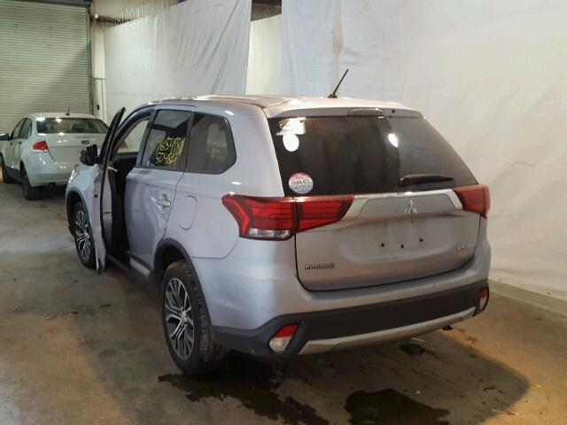 JA4AZ3A32GZ031092 - 2016 MITSUBISHI OUTLANDER GRAY photo 3